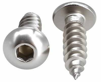 PCA6*14 rustfritt stål rundt hexagonal selvtappeskrue